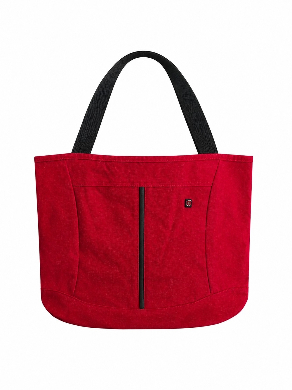Victorinox Swiss Army Red Open Travel Tote Shoulder Bag Nylon Unisex Carry On